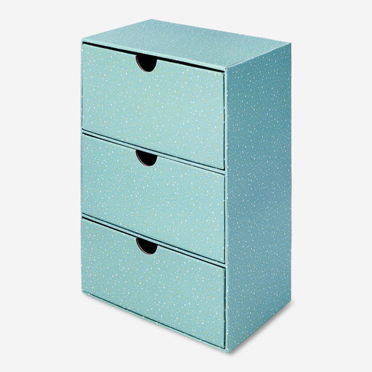 Gestippelde bureau-organizer