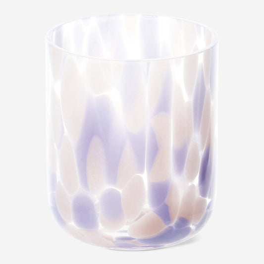 Dotted drinking glass. 340 ml