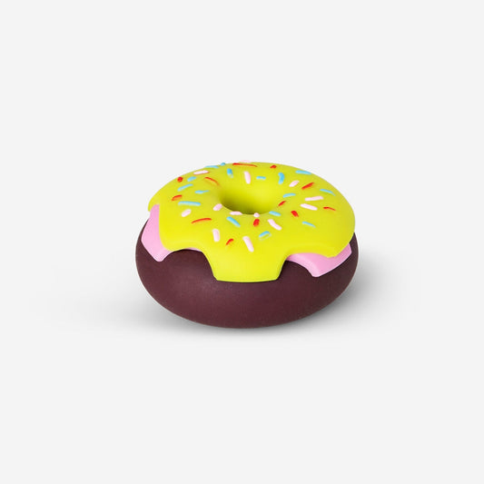 Doughnut shaped squeeze toy