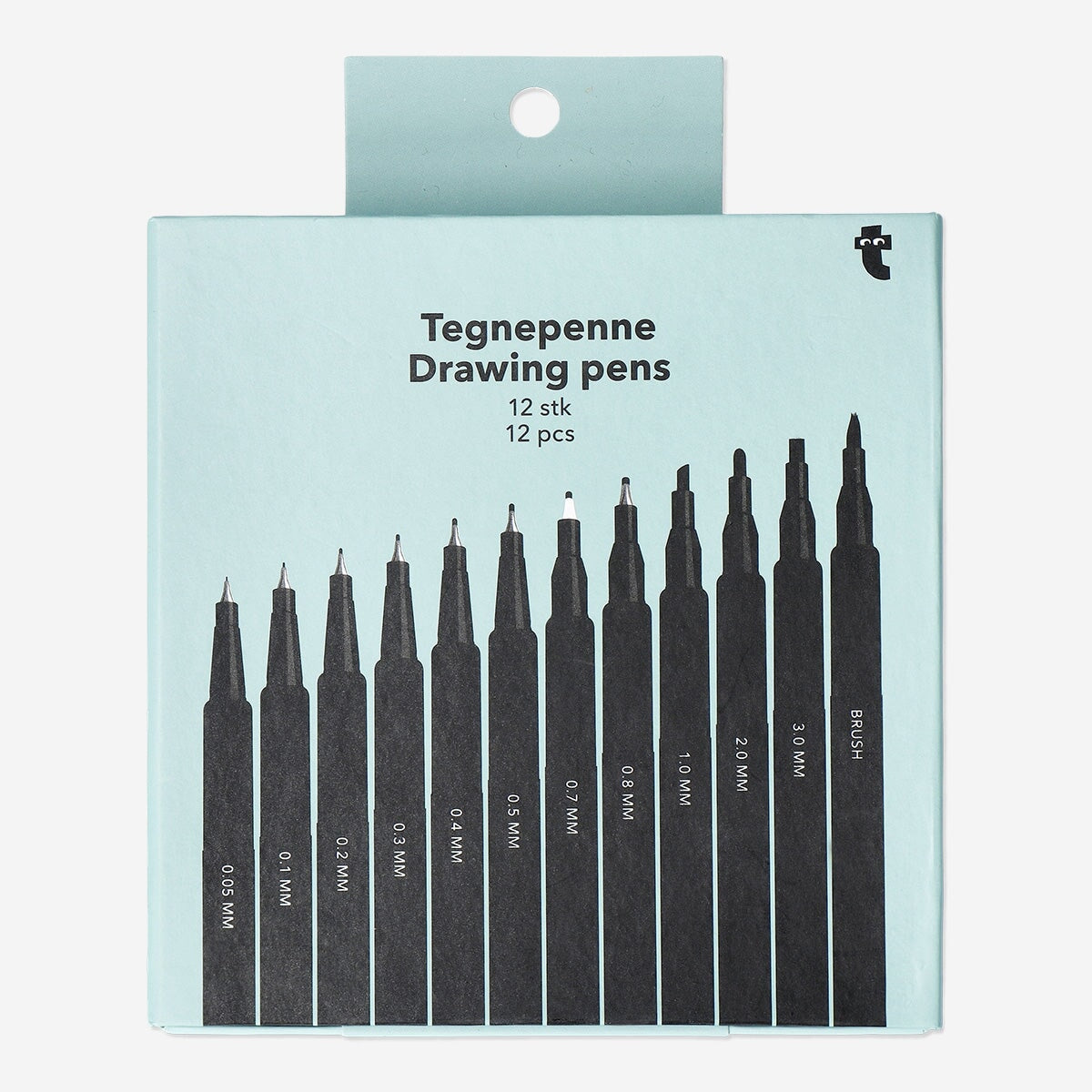 Drawing and Calligraphy Pens - 12 pcs Office Flying Tiger Copenhagen 