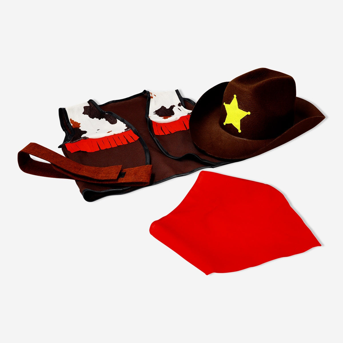 Dress up cowboy costume for kids - One size Party Flying Tiger Copenhagen 