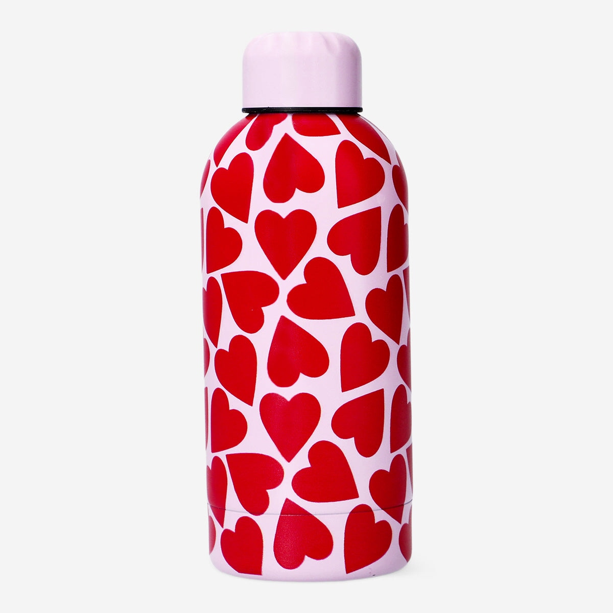 Drinking bottle with hearts - 500 ml Kitchen Flying Tiger Copenhagen 