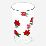 Drinking Glass with Christmas Flower Kitchen Flying Tiger Copenhagen 