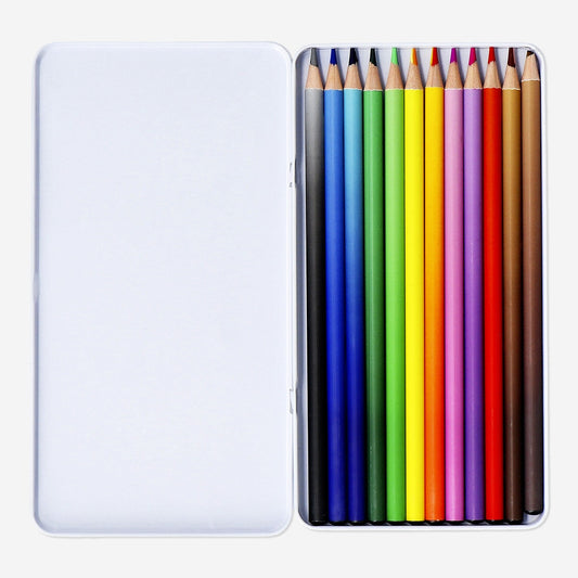 Dual coloured pencils - 12 pcs