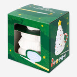 DIY Christmas tree mug with lid by Flying Tiger Copenhagen, 400 ml, featuring holiday-themed design and a festive holiday motif.