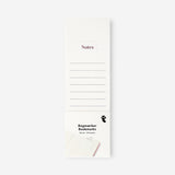 Flying Tiger Copenhagen office bookmarks as paper notes, colorful paper notes ideal for marking pages or organizing documents.