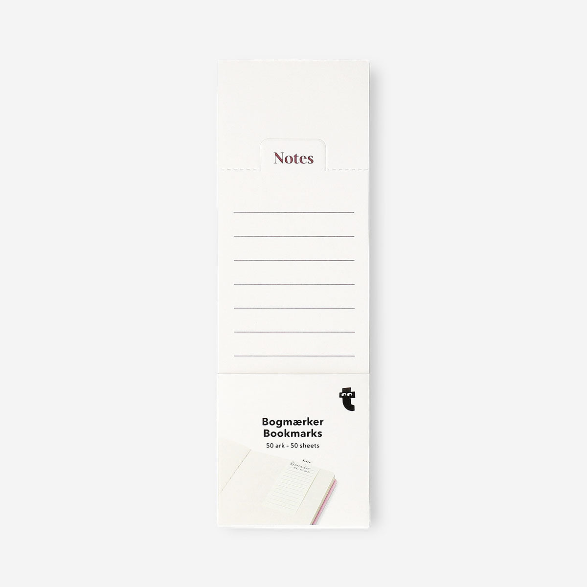 Flying Tiger Copenhagen office bookmarks as paper notes, colorful paper notes ideal for marking pages or organizing documents.