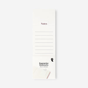 Flying Tiger Copenhagen office bookmarks as paper notes, colorful paper notes ideal for marking pages or organizing documents.