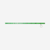 Mini folding green ruler key ring gadget from Flying Tiger Copenhagen with compact, portable design and metal key ring attachment.