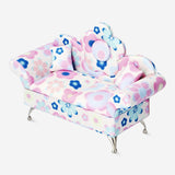 Floral sofa as jewellery storage