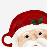 Santa face serving plate - 29 cm