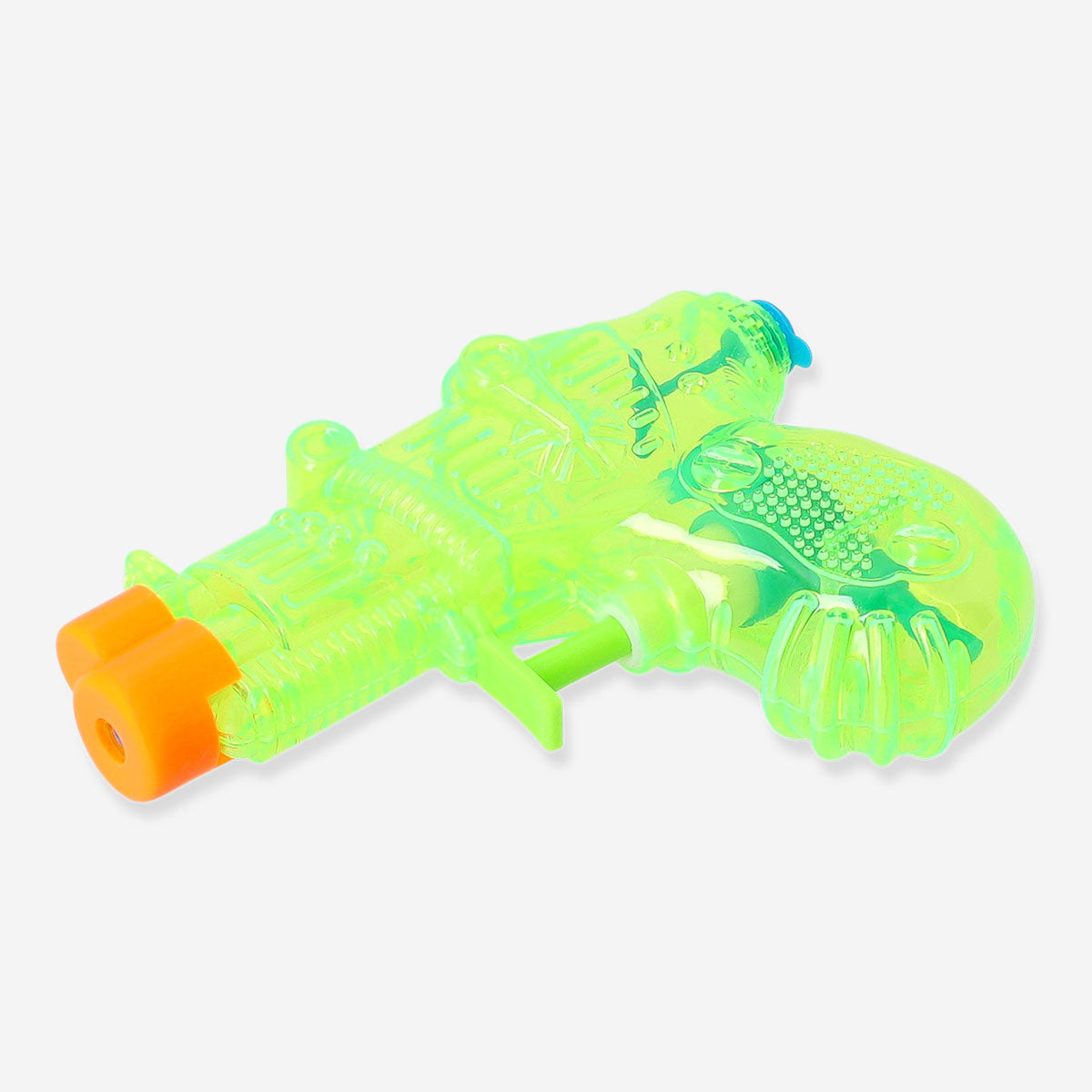 Small green Flying Tiger Copenhagen water blaster toy, with a compact design and trigger for water play.