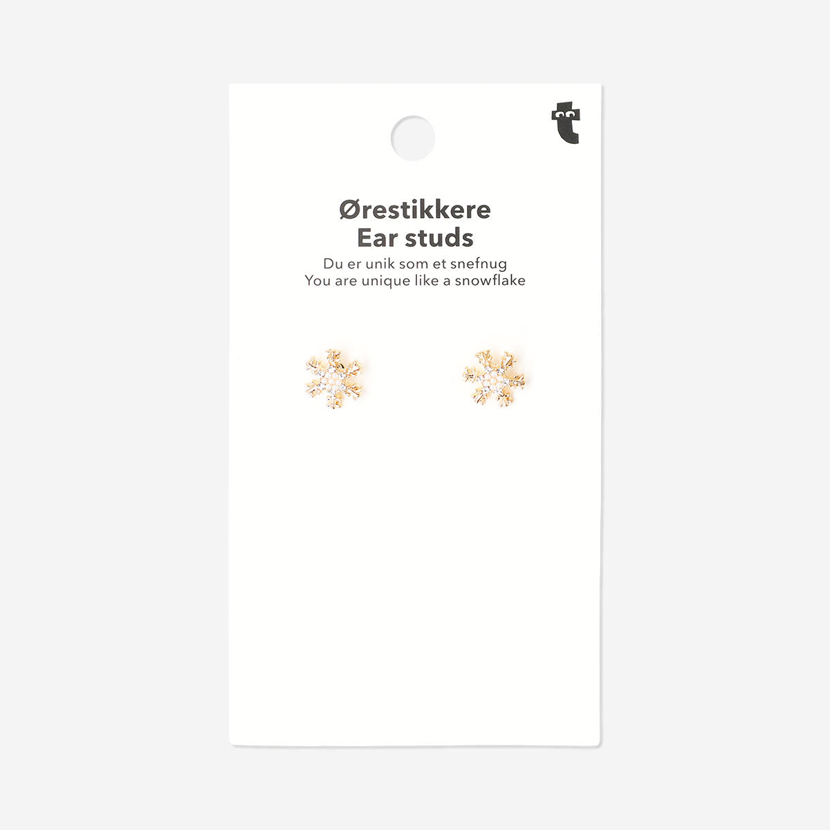 Ear studs - Snowflakes