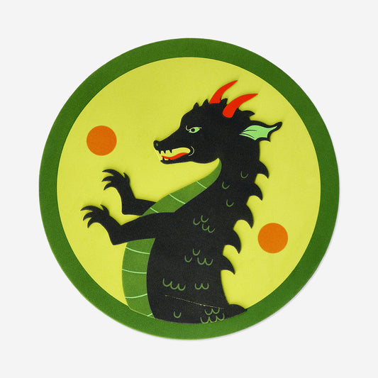 Green knight foam shield