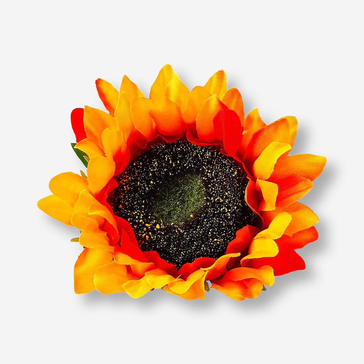 Decorative sunflower flower for home decor by Flying Tiger Copenhagen, featuring bright yellow petals and green stem.