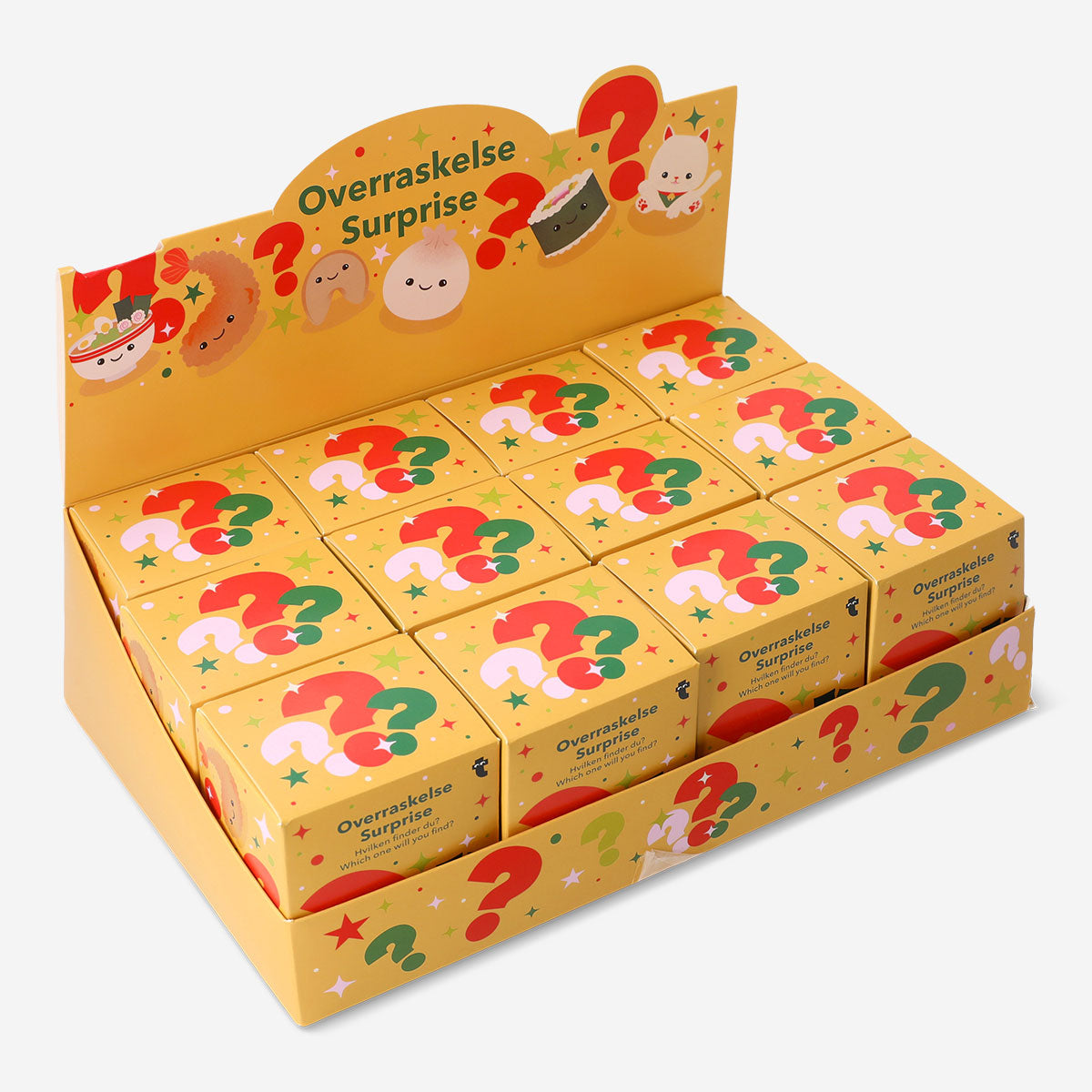 Flying Tiger Copenhagen collectable surprise toy featuring a cute sushi character in vibrant colors and playful design.