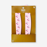 Two Cherry Print Nail Files from Flying Tiger Copenhagen for personal care, featuring colorful cherry designs.