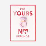 Valentine's card with ring