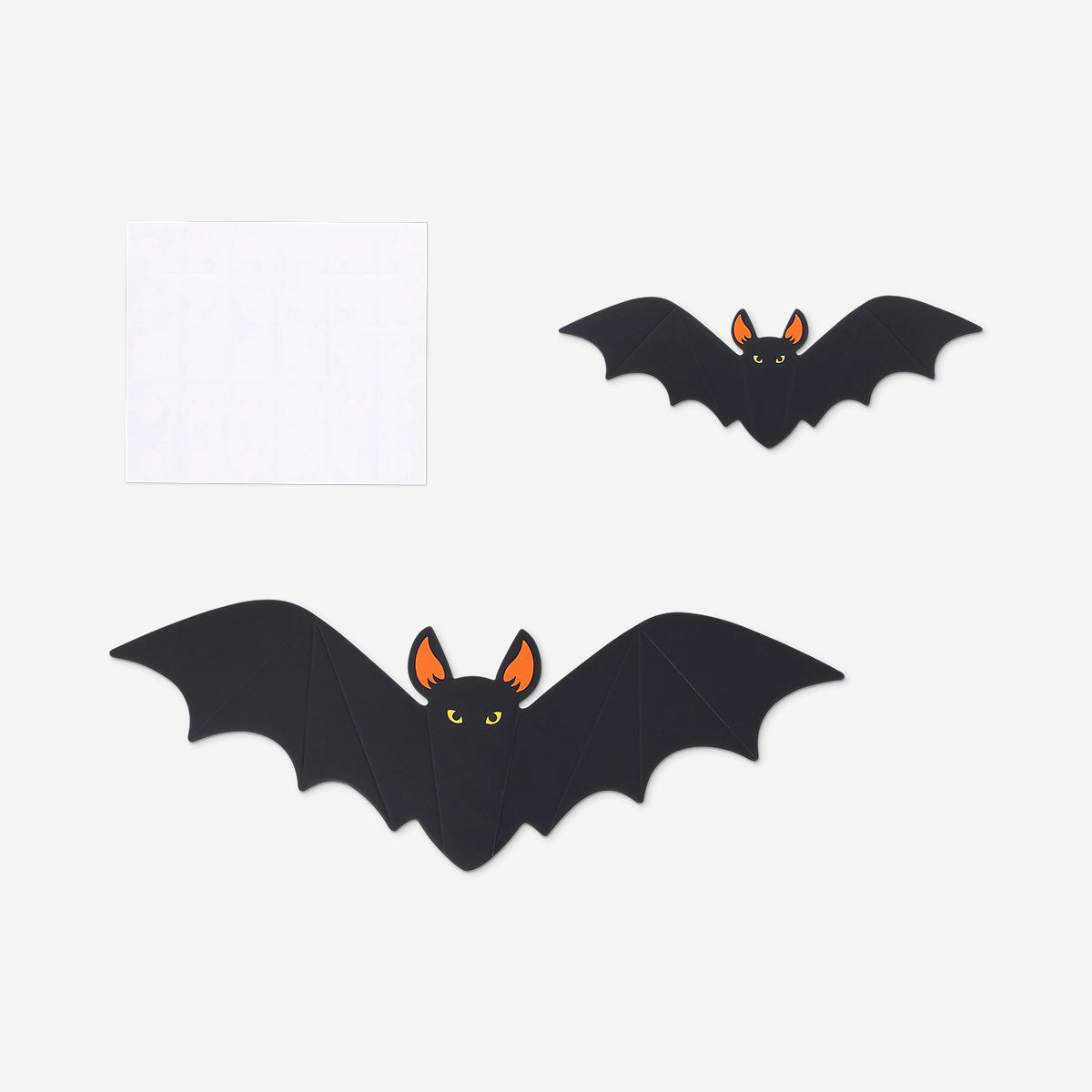 Set of 20 decorative cardboard bats for party decoration, featuring black bat shapes from Flying Tiger Copenhagen.