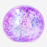 Purple glitter fidget ball gadget by Flying Tiger Copenhagen, shiny and textured for stress relief and sensory play.