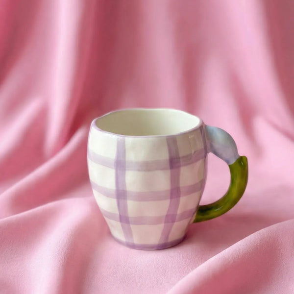 Floral Handle Mug – 450ml Cottagecore Drinkware | Gift Idea