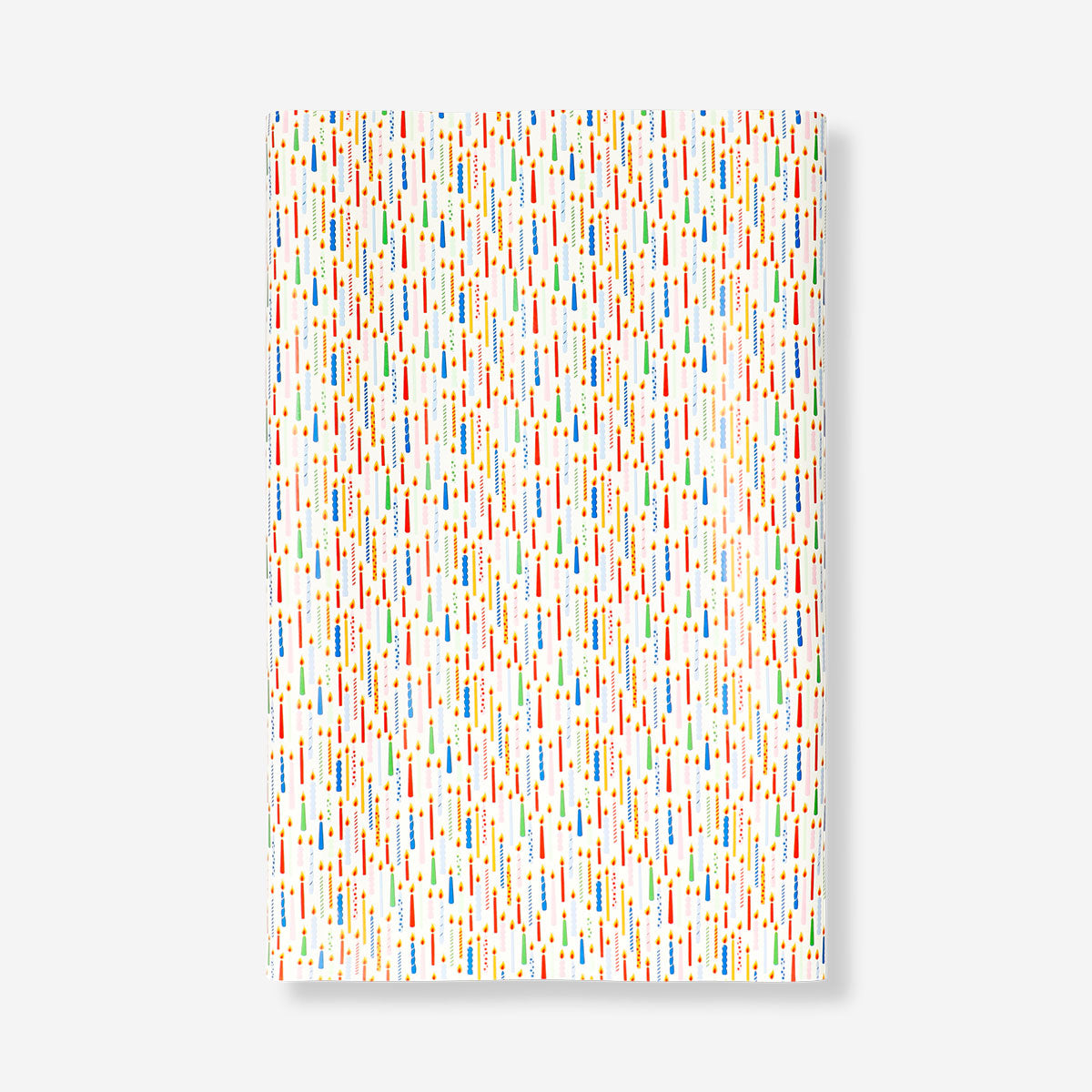 Office wrapping paper with colorful birthday candles design, 400 cm length by Flying Tiger Copenhagen
