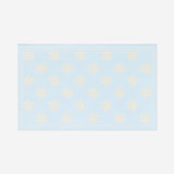 Blue floral storage box as a book - 21 cm