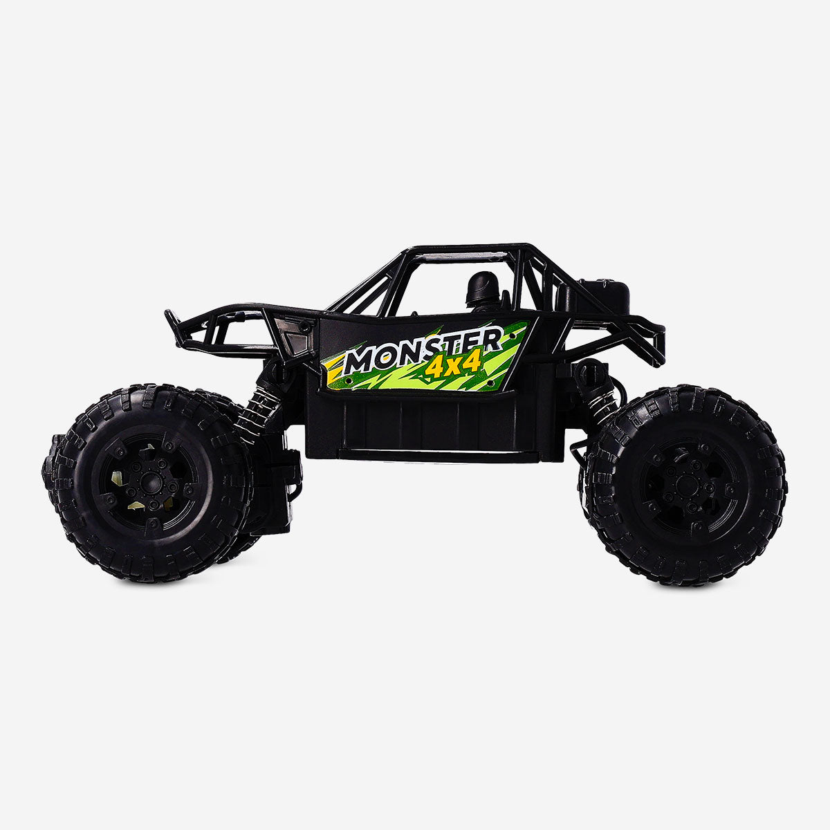 Flying Tiger Copenhagen remote-controlled monster truck gadget with large wheels and vibrant colors, ready for off-road fun.