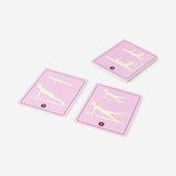 Cartões de exercícios de Pilates - 15 peças