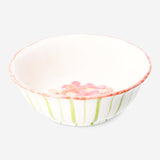 Ceramic kitchen bowl with hand-painted flower design, 12 cm, by Flying Tiger Copenhagen, showing colorful floral artwork on the bowl's surface.