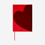 Carnet cœur avec fermeture magnétique