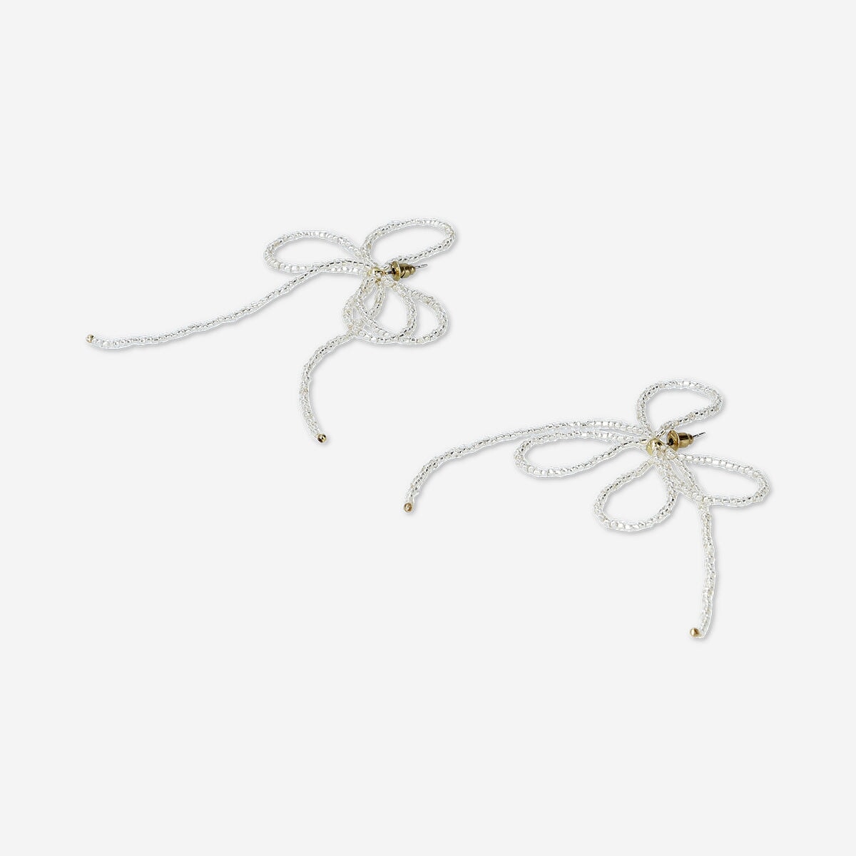 Earrings - Beaded bows Textile Flying Tiger Copenhagen 