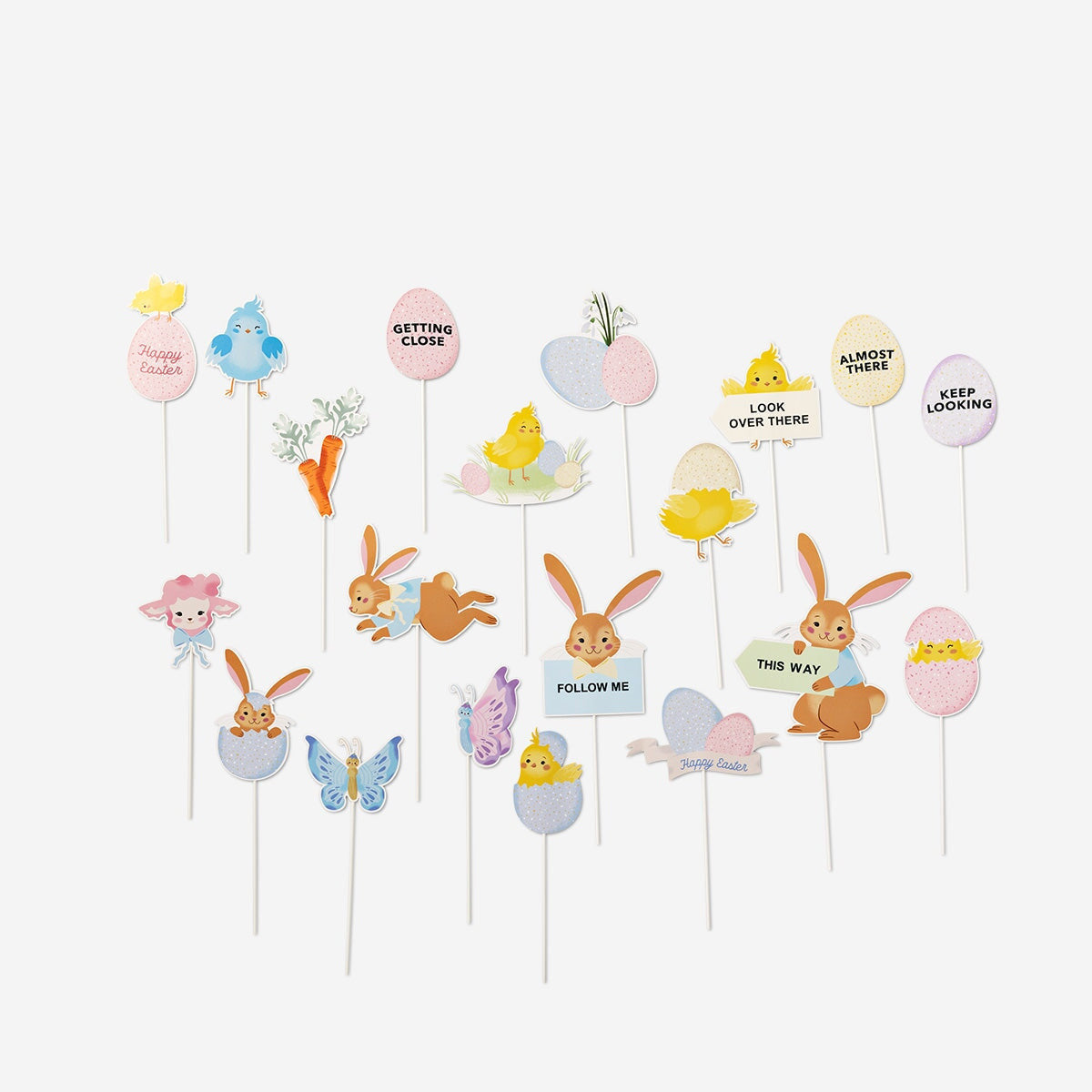 Easter signs. 20 pcs Party Flying Tiger Copenhagen 