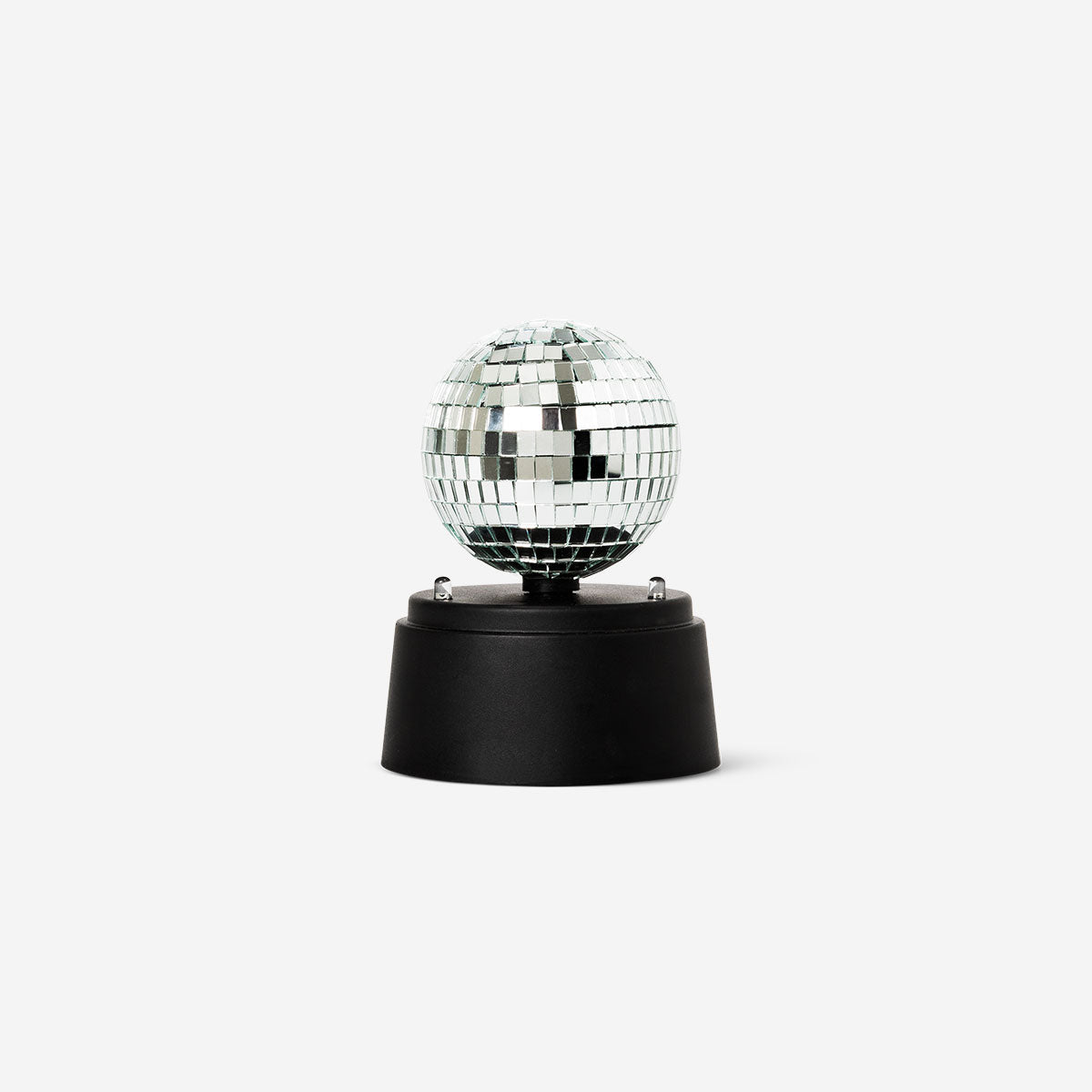 Flying Tiger Copenhagen rotating disco light gadget with colorful LED lights and adjustable settings, perfect for parties and celebrations.