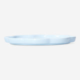 Blue floral plate with butterfly - 18 cm
