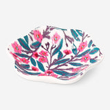 Small 11 cm flower dish by Flying Tiger Copenhagen, decorative ceramic homeware with colorful floral design.
