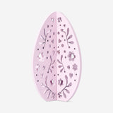 Decorative small pink wooden eggs - 2 pcs
