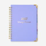 Blue Flying Tiger Copenhagen weekly planner 2027 for office use, featuring a sleek design and weekly layout in English.