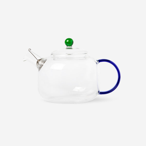 Glass Teapot 21 cm | Designer Collection for Stylish Tea Time