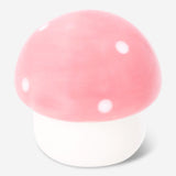 Colorful mushroom decor by Flying Tiger Copenhagen, featuring whimsical mushroom-shaped ornaments for home or craft decoration.