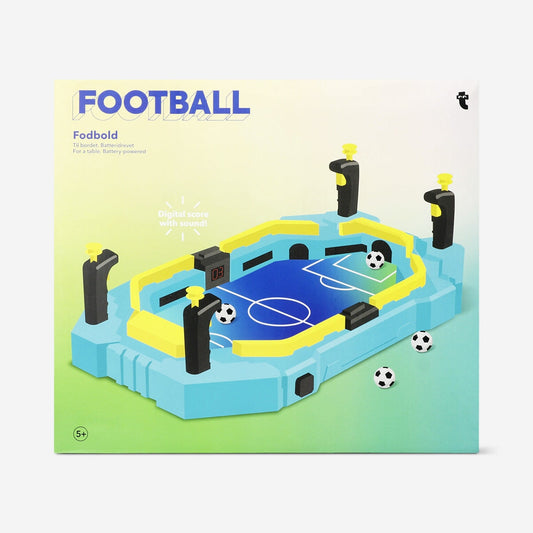 Electronic table football arcade game