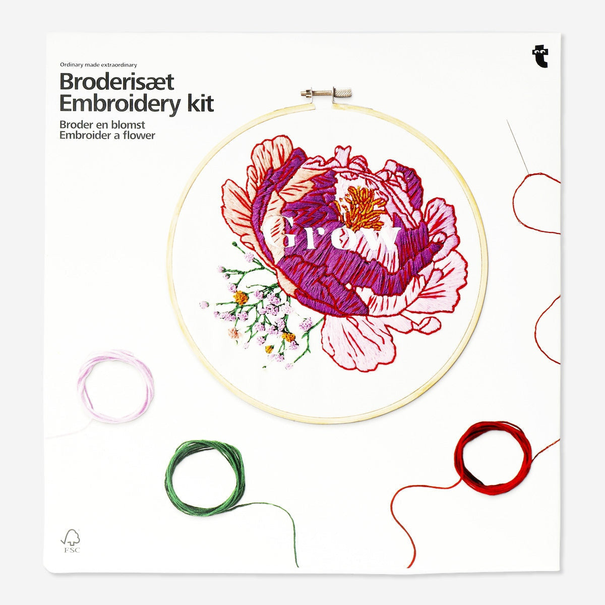 Yoga Embroidery Kit — The Embroidery Cart
