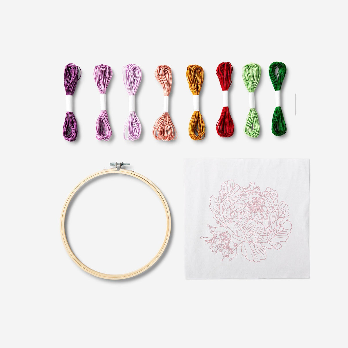 Yoga Embroidery Kit — The Embroidery Cart