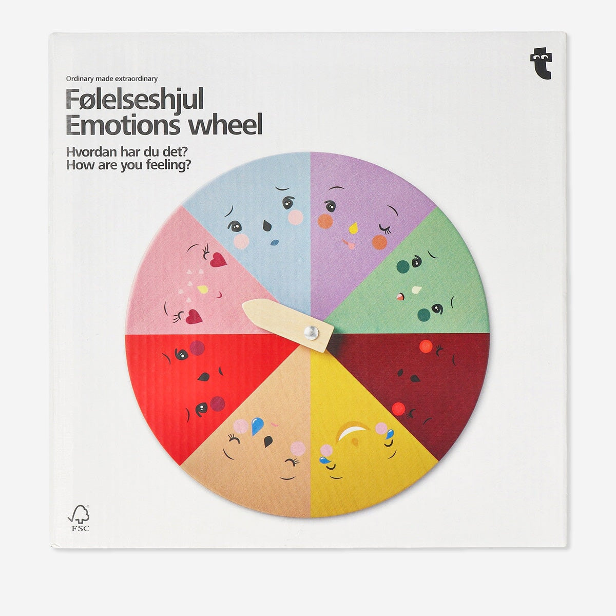 Emotions wheel Toy Flying Tiger Copenhagen 