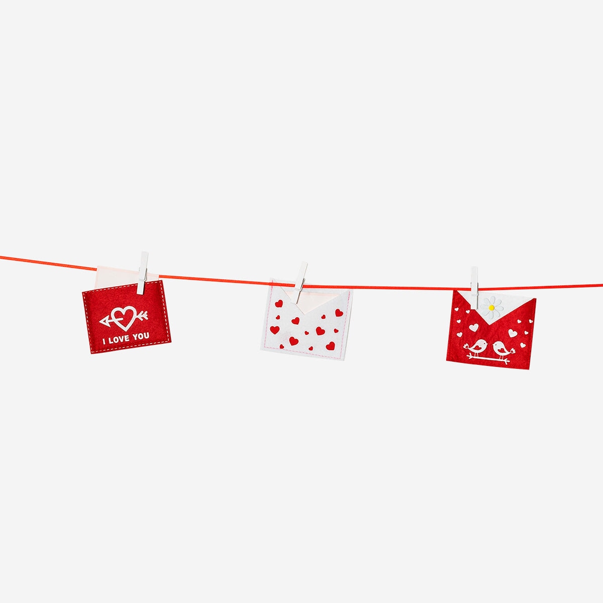 Envelope garland for messages - 300 cm Party Flying Tiger Copenhagen 