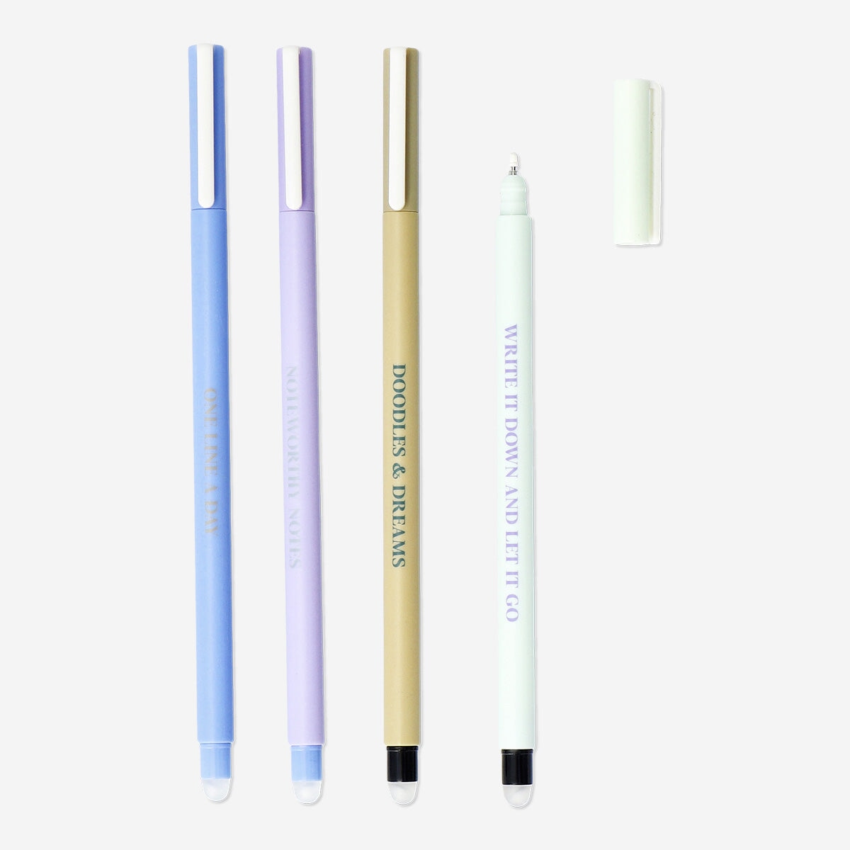 Erasable Gel Ink Pens - 4 pcs Office Flying Tiger Copenhagen 