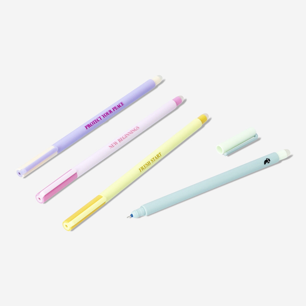 Erasable gel ink pens - 4 pcs Office Flying Tiger Copenhagen 