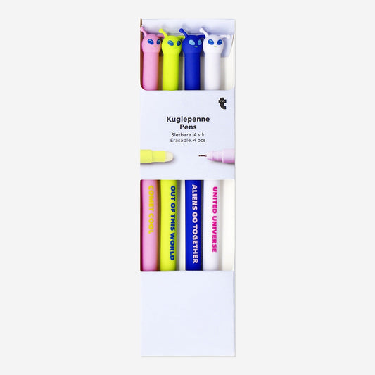Erasable pens. 4 pcs