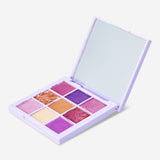 Eyeshadow palette by 7DAYS B.COLOUR - 01 Violet Macarons Personal care Flying Tiger Copenhagen 