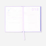 A6 Flying Tiger Copenhagen musical journal with blank pages for writing or sketching, designed for office use.